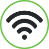 SCL-International-College-Facilities-Icons-High-Speed-WIFI-Green